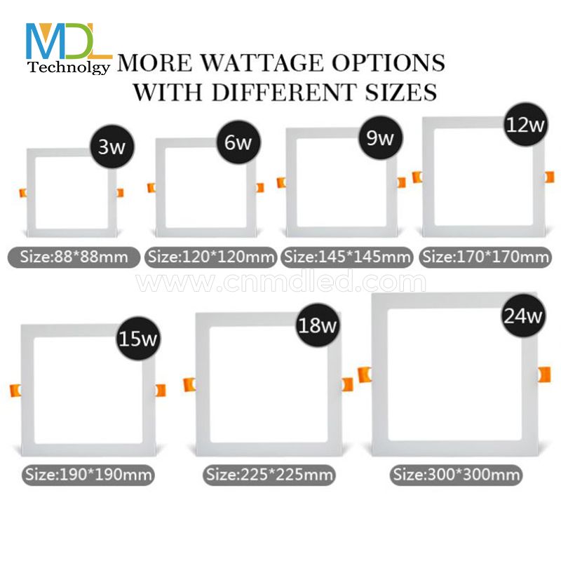 MDL Ultra-thin LED Panel Light Model: MDL-PLRB