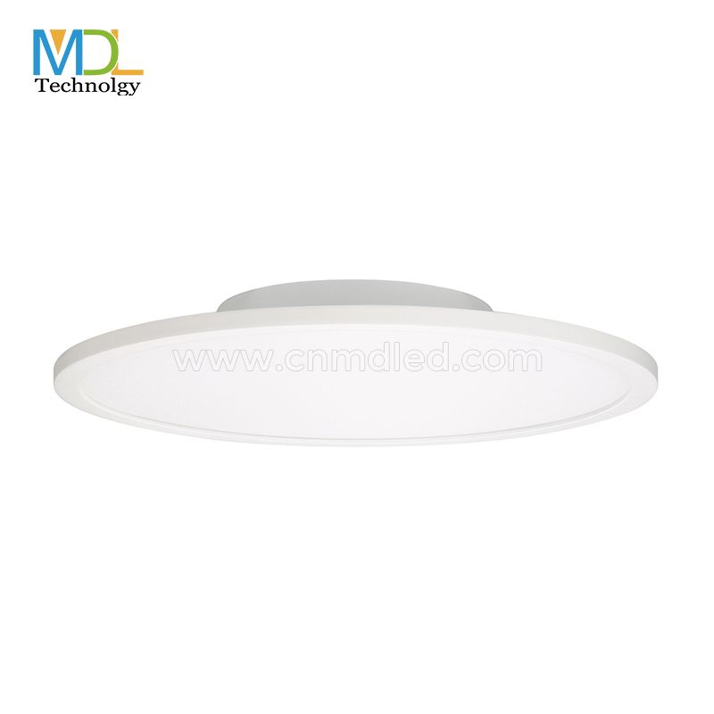 MDL Backlit Panel Light with Pandent Recessed and Surface Mounted installation Model: MDL-PL-RoundAA