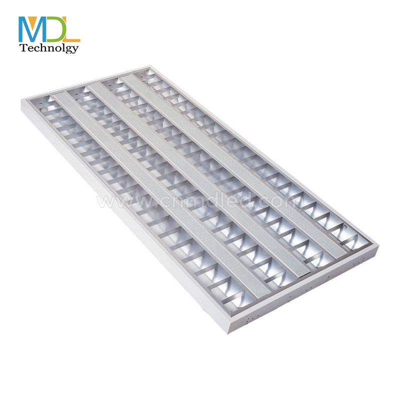 MDL T5 Led Office Grille Light Fixture 4 Tubes T5 Louver Light Fittings Model: MDL-SF9