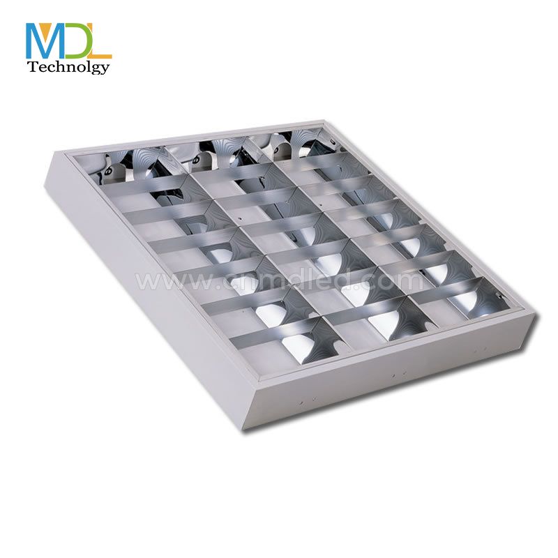 T8 Led Louver Light Fixture Grille Lamp, How To Remove Parabolic Fluorescent Light Fixture