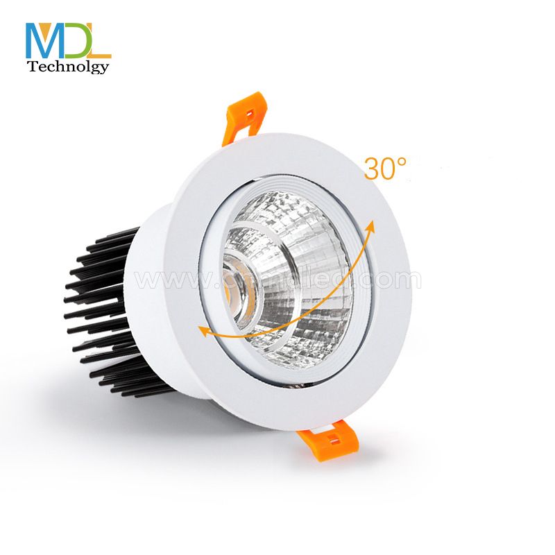 MDL Aluminum COB LED Downlight, AC220-240V Model: MDL-RDL5