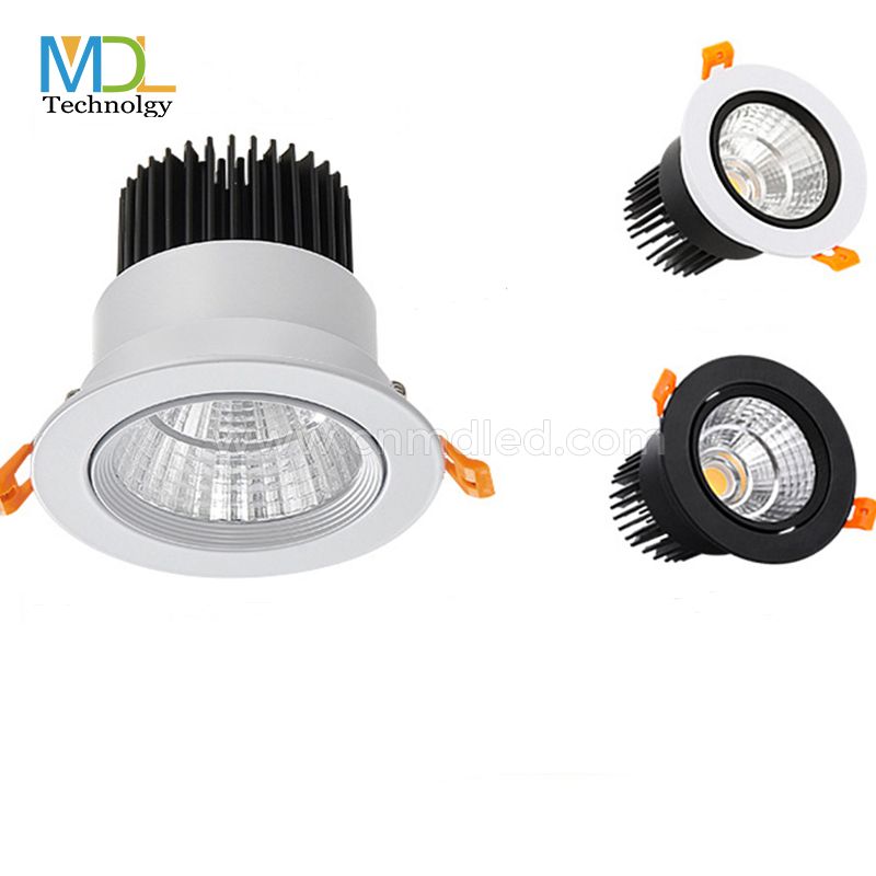 MDL Aluminum COB LED Downlight, AC220-240V Model: MDL-RDL5