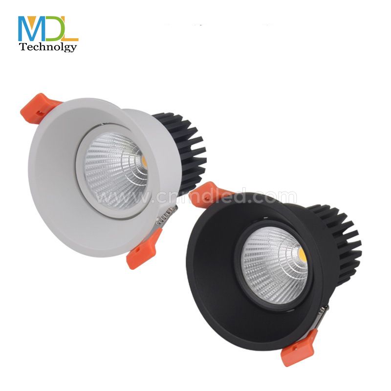 MDL Round Deep Recessed Down Light Anti Glare Ip44 Model: MDL-RDL4