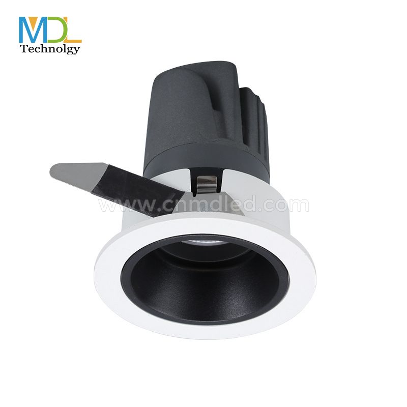 MDL Meeting Room Anti-Glare COB LED Recessed Downlight Beam Angle Adjustable Tiltable Downlight Model: MDL-RDL24