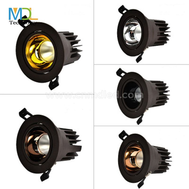MDL IP44 COB LED Downlight Adjustable angle led spotlight Model: MDL-RDL27