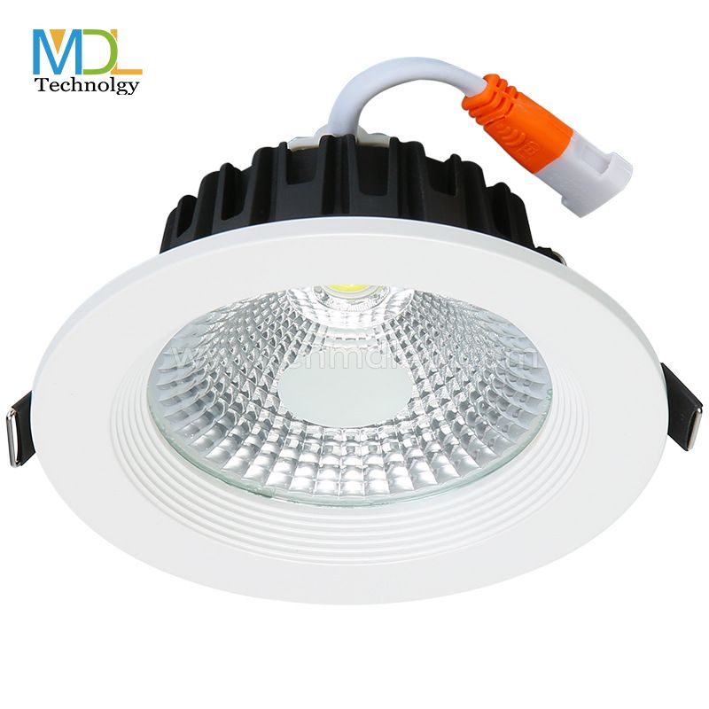 MDL COB LED Warm White Downlight Spot Light Living Room Washroom Office Anti-glare Recessed Ceiling Light Model: MDL-RDL12