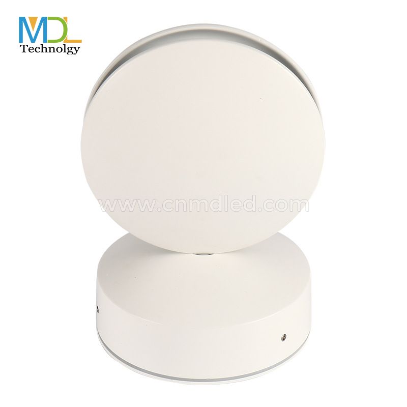 MDL Round Shape 9w Led Wall Light 360 Degree Adjustable Wall Lamp For Window Frame Wall Ktv Hotel Bar Corridor Model: MDL-LWLA