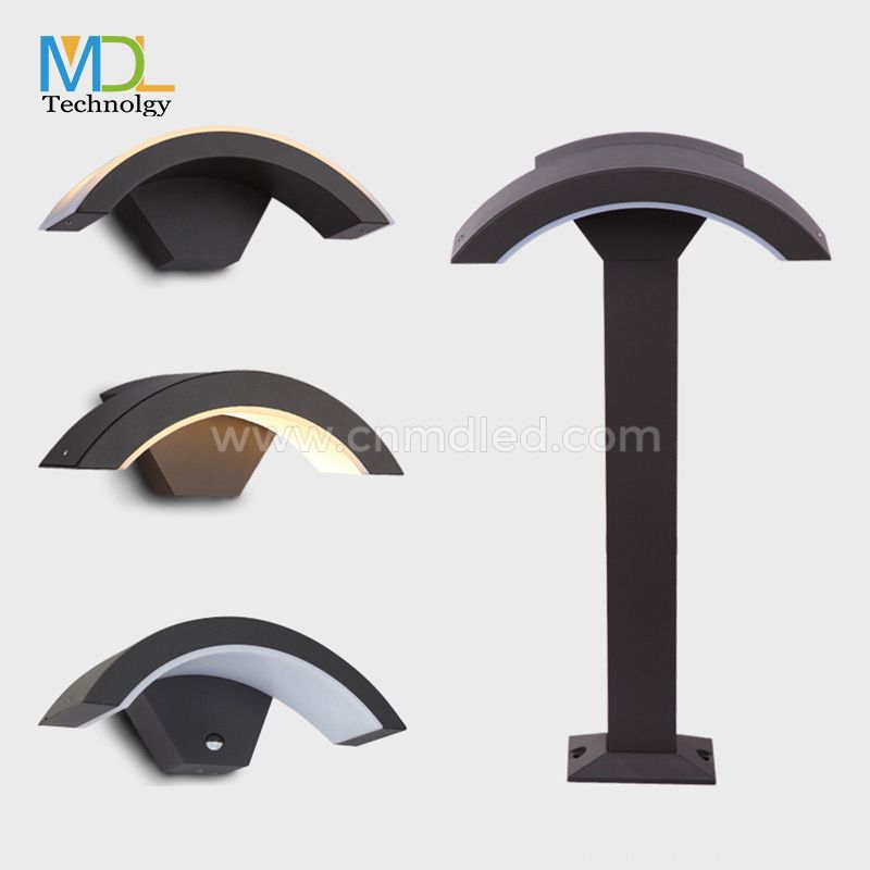 MDL LED Outdoor Waterproof  Walkway Front Door Garden Porch Wall Light Motion Sensor Wall Light Model:MDL-OWL3