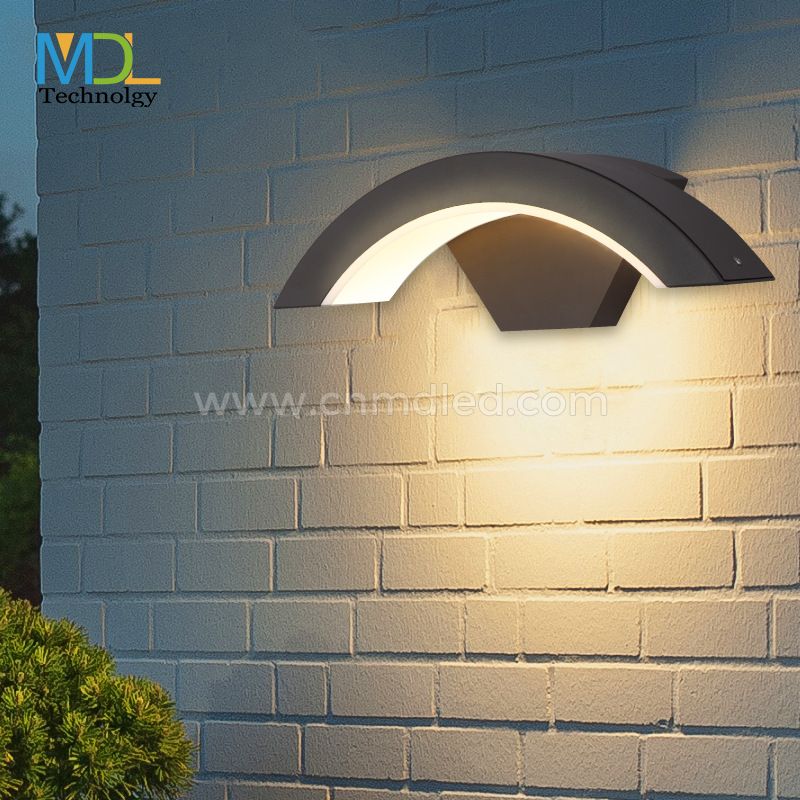 MDL LED Outdoor Waterproof  Walkway Front Door Garden Porch Wall Light Motion Sensor Wall Light Model:MDL-OWL3