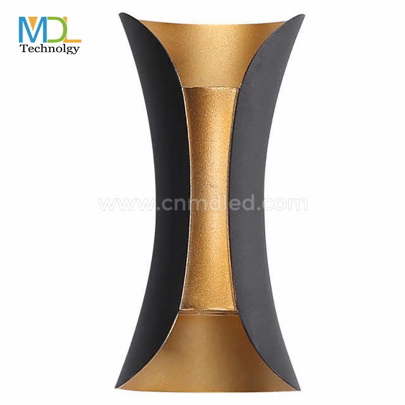 MDL  IP65 Waterproof Wall Light Curve Shape Up & Down Aluminum Wall Light Model:MDL-OWL9