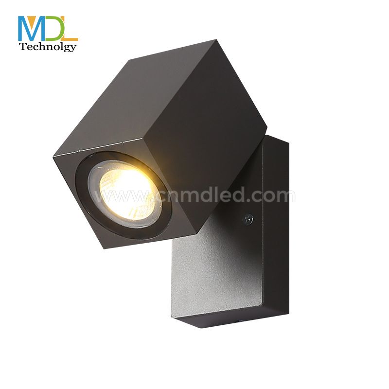 MDL Outdoor Waterproof IP65 Porch Garden Up and Down Wall Lamp Sconce Balcony Terrace Decoration Adjustable Lighting Lamp MDL- OWLB