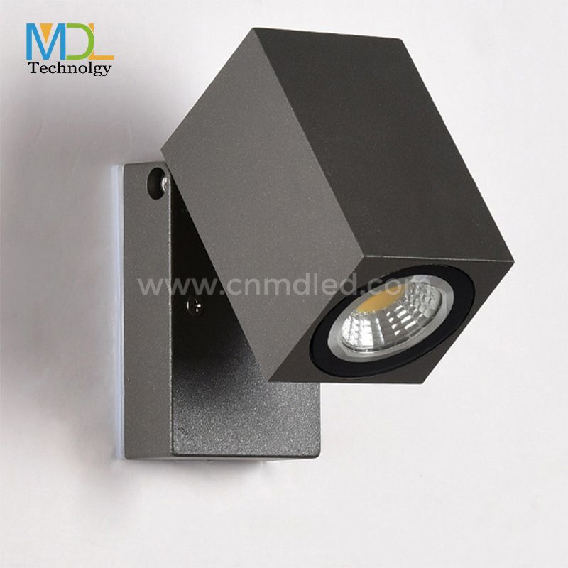 MDL Outdoor Waterproof IP65 Porch Garden Up and Down Wall Lamp Sconce Balcony Terrace Decoration Adjustable Lighting Lamp MDL- OWLB