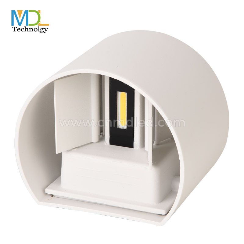 MDL LED Aluminum Wall Sconces Lights 12W Modern Up and Down Wall Mount Light Balcony Spuare Black Wall Lamp MDL- OWLC