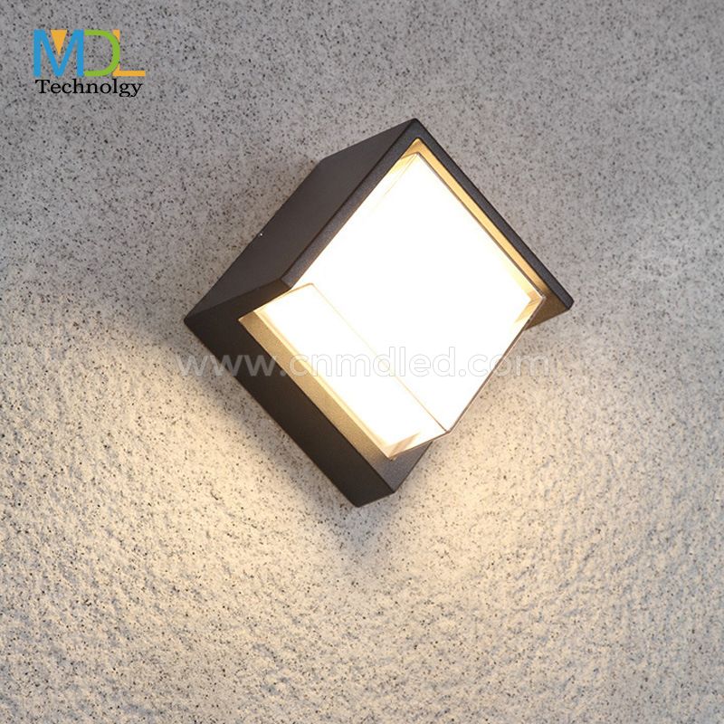 MDL Corridor Balcony Waterproof Sconce Creative Aluminum And Glass Backyard Exterior Light MDL- OWLH