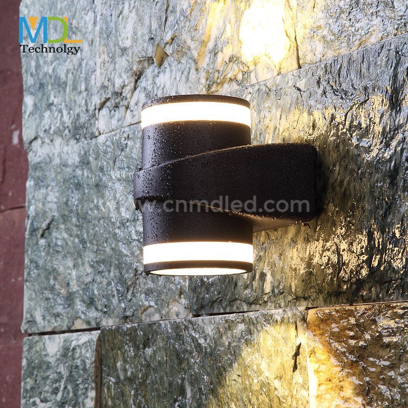 MDL Outdoor LED Up Down Wall Lighting Veranda Lampe Korridor Light Aluminium MDL- OWLM