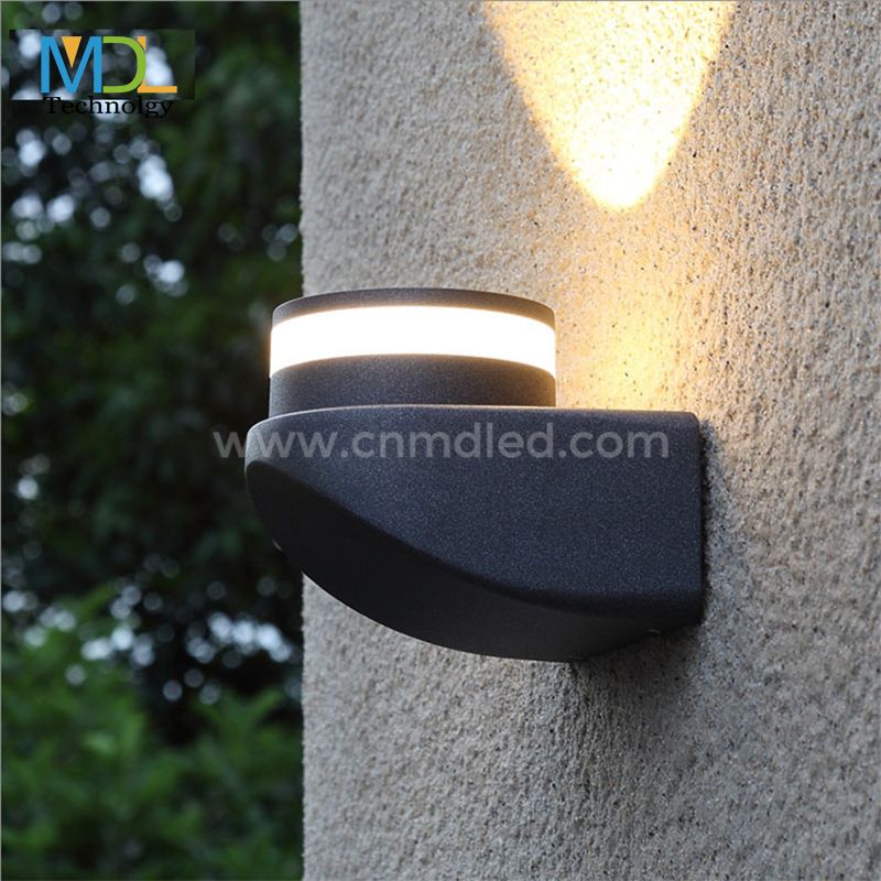 MDL Outdoor LED Up Down Wall Lighting Veranda Lampe Korridor Light Aluminium MDL- OWLM