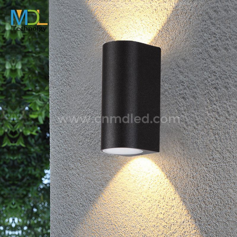 MDL Square outdoor waterproof wall lamp villa exterior courtyard aisle indoor double head upper and lower wall lamp MDL- OWLT