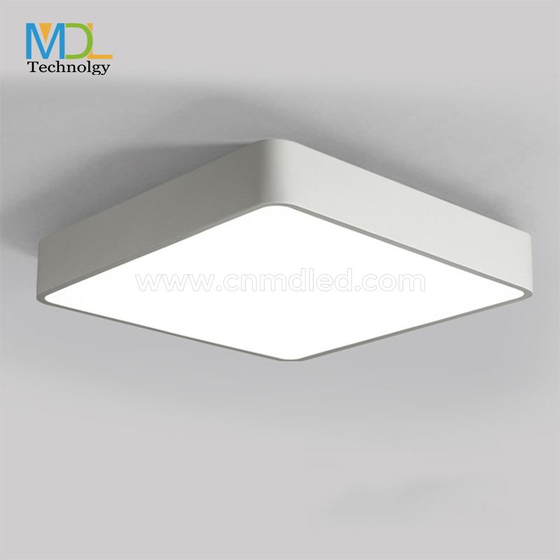 MDL Modern Black Square Ceiling Light for Office ，Bedroom， Living Room Model: MDL-CL5A