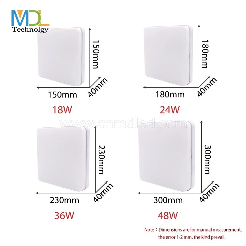 MDL IP65 Waterproof Surface Mounted Ceiling Lights Model: MDL-WCL2