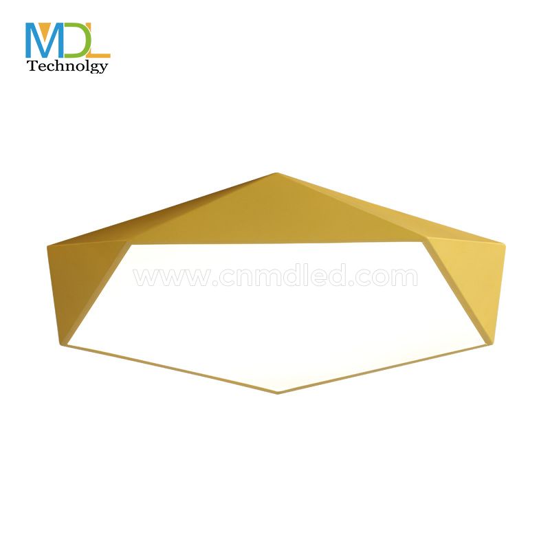 MDL 36W/48W/54W LED Celing Light White/Black/Pink/Green/Blue/Gold Model: MDL-CL10