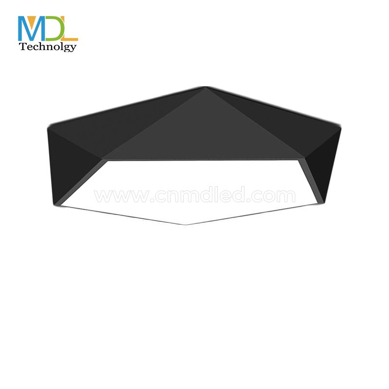 MDL 36W/48W/54W LED Celing Light White/Black/Pink/Green/Blue/Gold Model: MDL-CL10