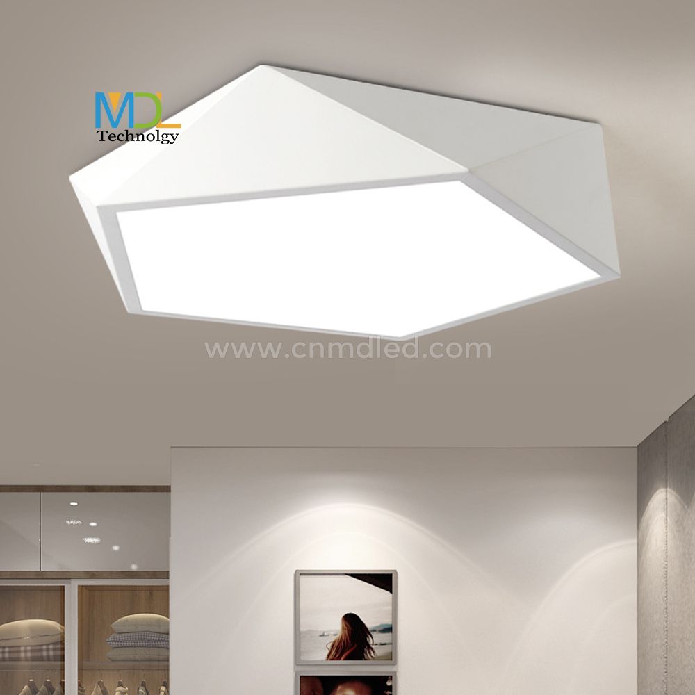 MDL 36W/48W/54W LED Celing Light White/Black/Pink/Green/Blue/Gold Model: MDL-CL10