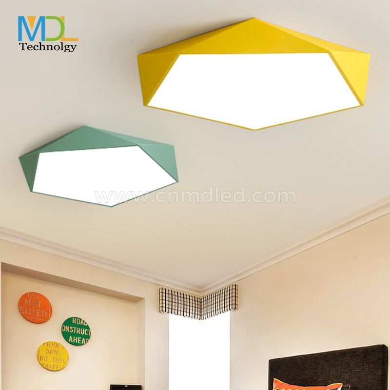 MDL 36W/48W/54W LED Celing Light White/Black/Pink/Green/Blue/Gold Model: MDL-CL10
