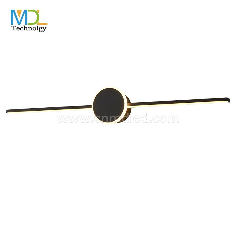 MDL Modern LED Bathroom Light Aluminum Black and Gold Vanity Lights Model: MDL- ML14