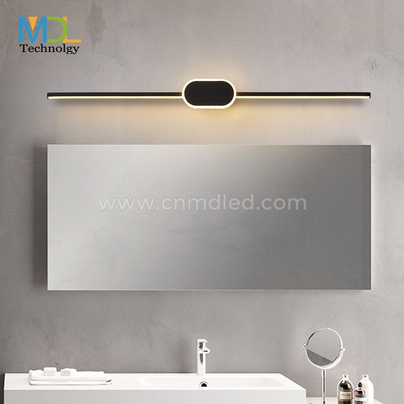 MDL Modern LED Bathroom Light Aluminum Black and Gold Vanity Lights Model: MDL- ML14