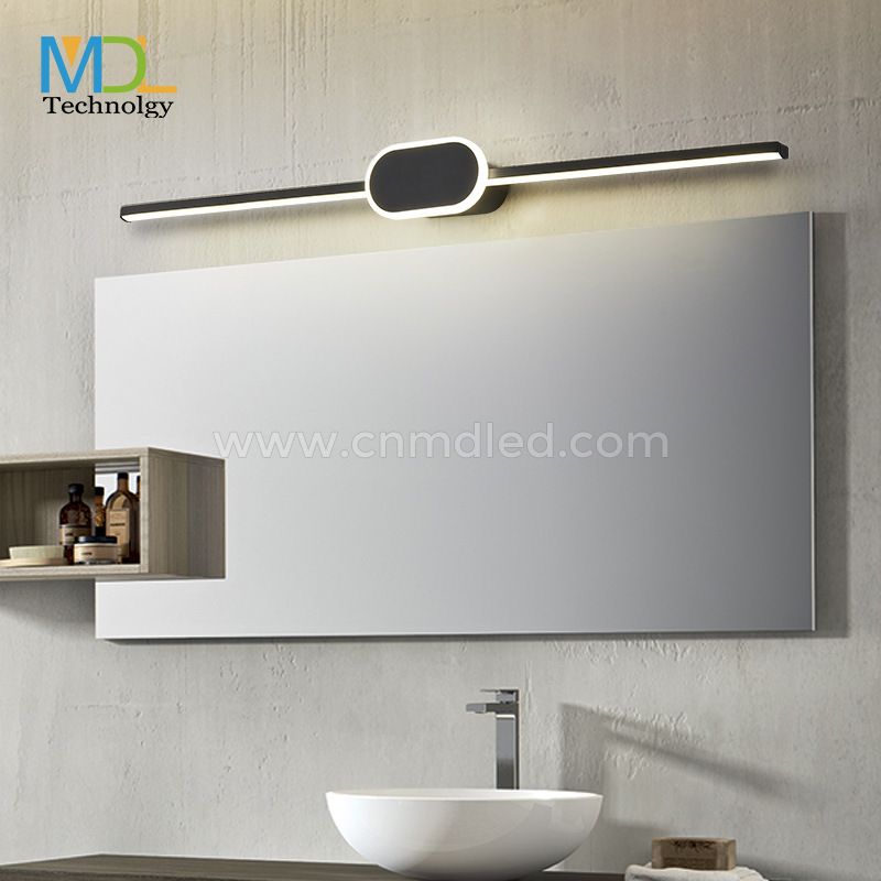 MDL Modern LED Bathroom Light Aluminum Black and Gold Vanity Lights Model: MDL- ML14