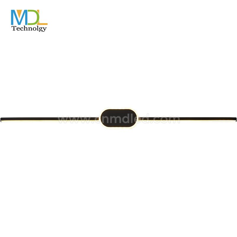 MDL Modern LED Bathroom Light Aluminum Black and Gold Vanity Lights Model: MDL- ML14