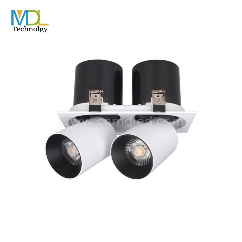 MDL Recessed Stretch Spotlight Round  COB Concealed Retractable Spotlight Model: MDL-RDL7B