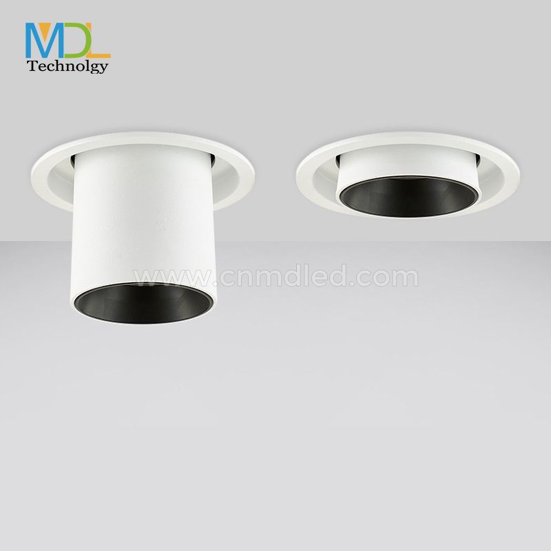 MDL Recessed Stretch Spotlight Round  COB Concealed Retractable Spotlight Model: MDL-RDL7B