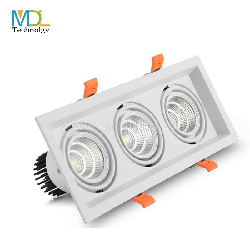 MDL Recessed LED bean gall lamp square ceiling lamp down light spotlight Model: MDL-GDL12