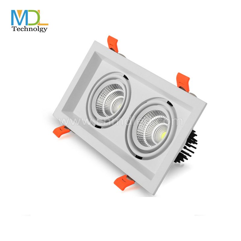 Recessed LED Grille Downlight Model: MDL-GDL12