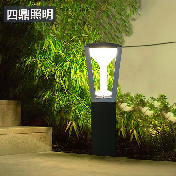 MDL LED modern minimalist diamond triangle lawn light engineering garden road lawn light Model: MDL-BLL47