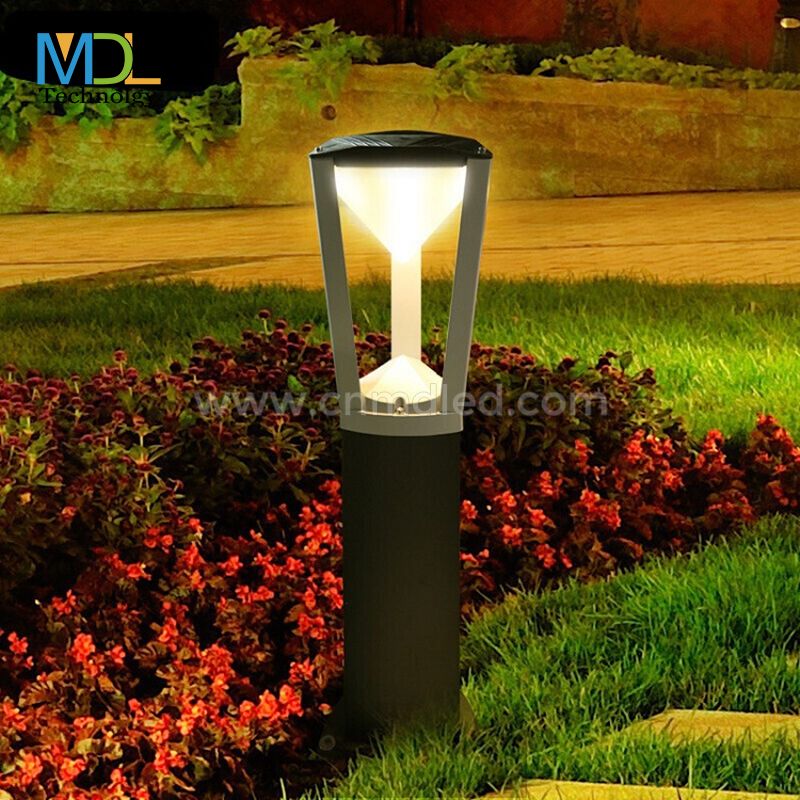 MDL LED modern minimalist diamond triangle lawn light engineering garden road lawn light Model: MDL-BLL47