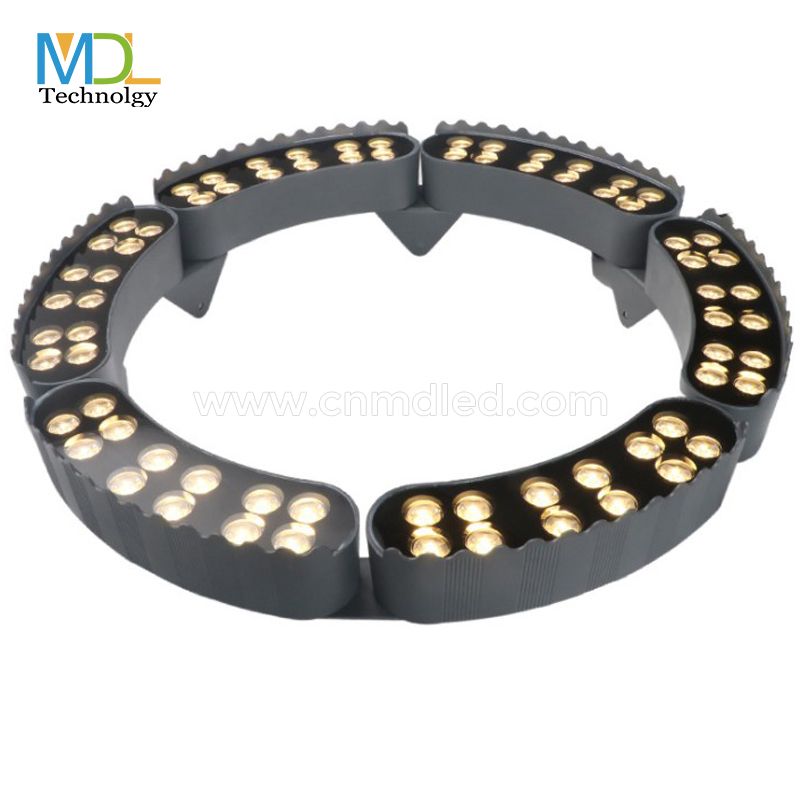 MDL Colorful Outdoor Tree Hugging Light Garden Lamp Corrugated Lights Ring Hugging Column Light Model:MDL- SPL12