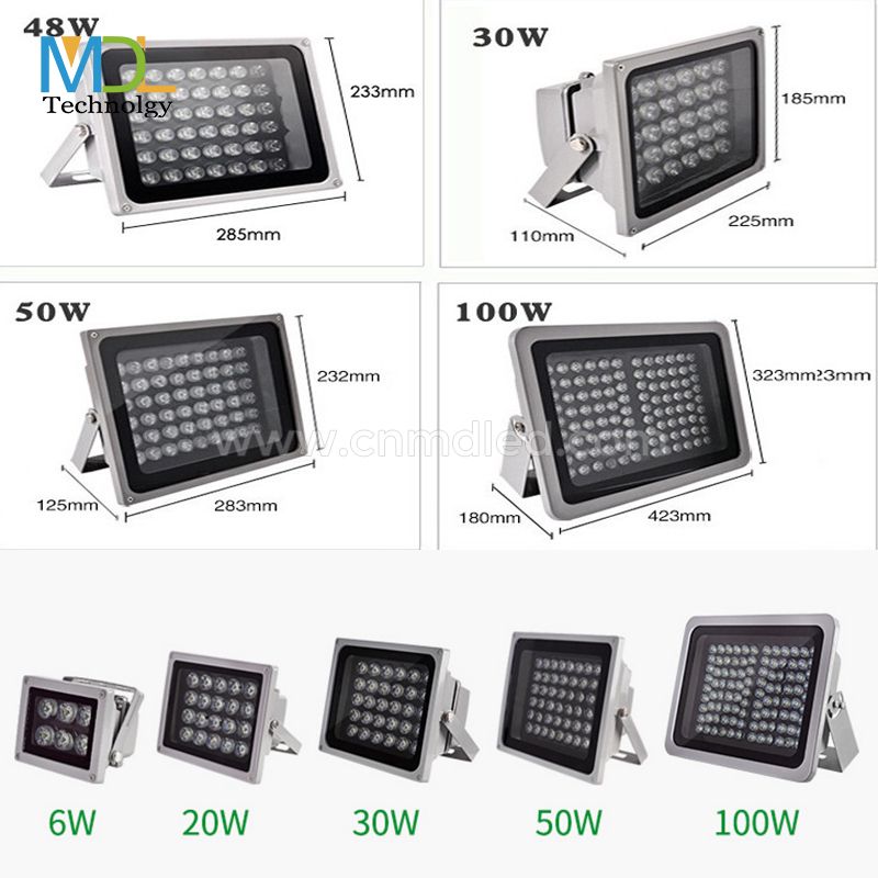 MDL Rectangle waterproof flood lightoutdoor LED Spike Light  for Garden, Park, Villa Model:MDL- FLCA