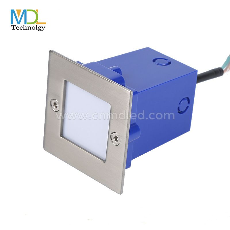 MDL 3W/4W 3000K-6500K Square LED Step Light Model: MDL-UDGL2