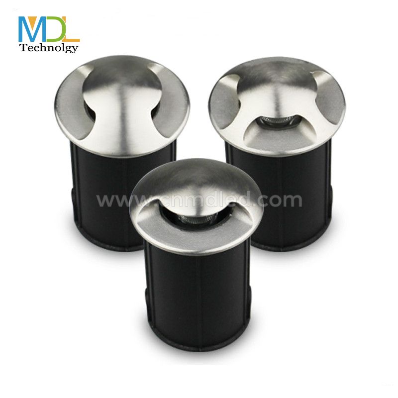 MDL Waterproof 1/2/3/4/6 Way  Recessed LED Step Light Model:MDL-UDGL4