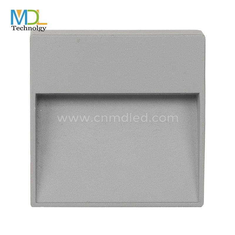 MDL Waterproof IP65 LED Step Light Surface Mount Square LED Indoor Outdoor Wall Lamp for Garden Hallway Model:MDL-UDGL22