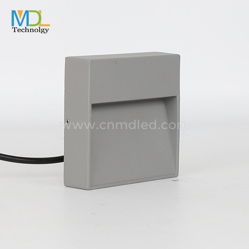 MDL Waterproof IP65 LED Step Light Surface Mount Square LED Indoor Outdoor Wall Lamp for Garden Hallway Model:MDL-UDGL22