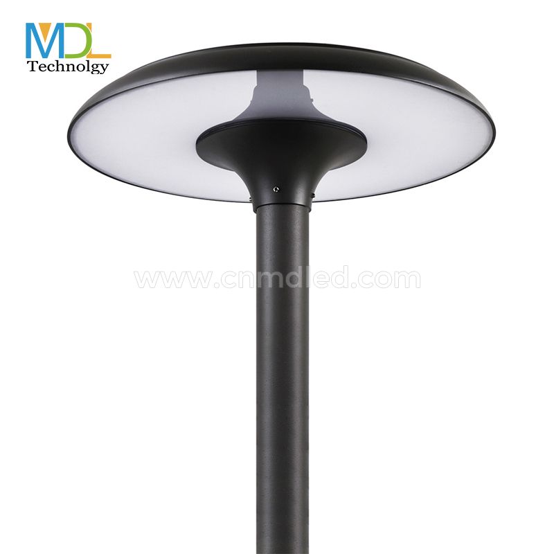 MDL Muchting Waterproof Outdoor 40W/50W/60W Garden lamp Post Top Light LED Circular Area Light Model:MDL- TPG
