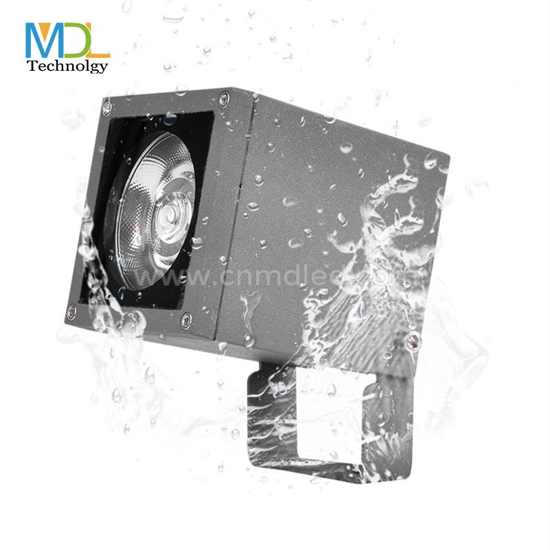 MDL Square waterproof adjustable angle spotlight Model: MDL-SLK