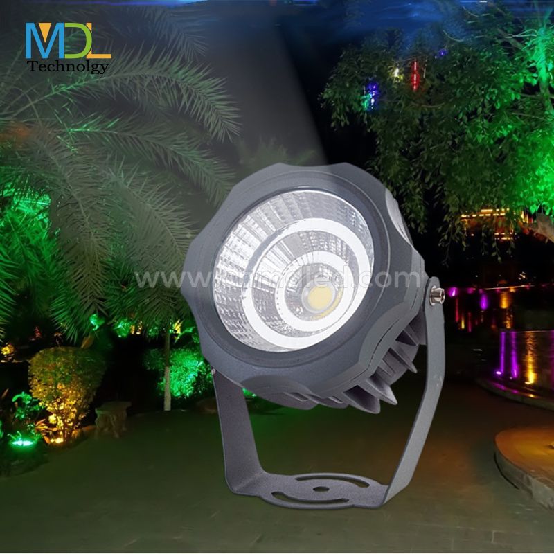 MDL Round LED Flood Light for Outdoor Architectural Projectors Model: MDL-SPL6