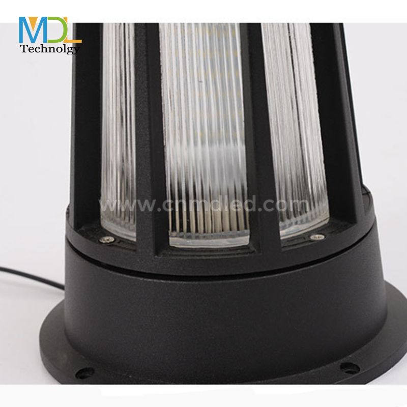 MDL Solar  LED Garden Yard Bollard Pillar Light Outdoor Lamp Sensitive Light Model: MDL-BLL31