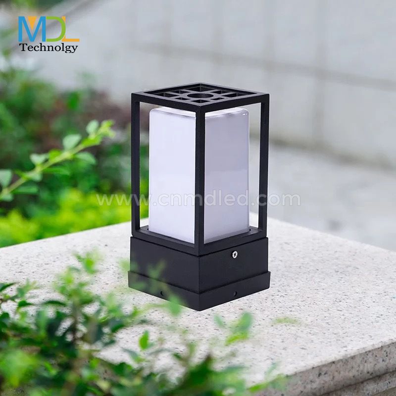 MDL Square Led Column Lamp Modern Decking Patio Lighting Waterproof Villa Led Wall Post Pillar Light Model: MDL-BLL68