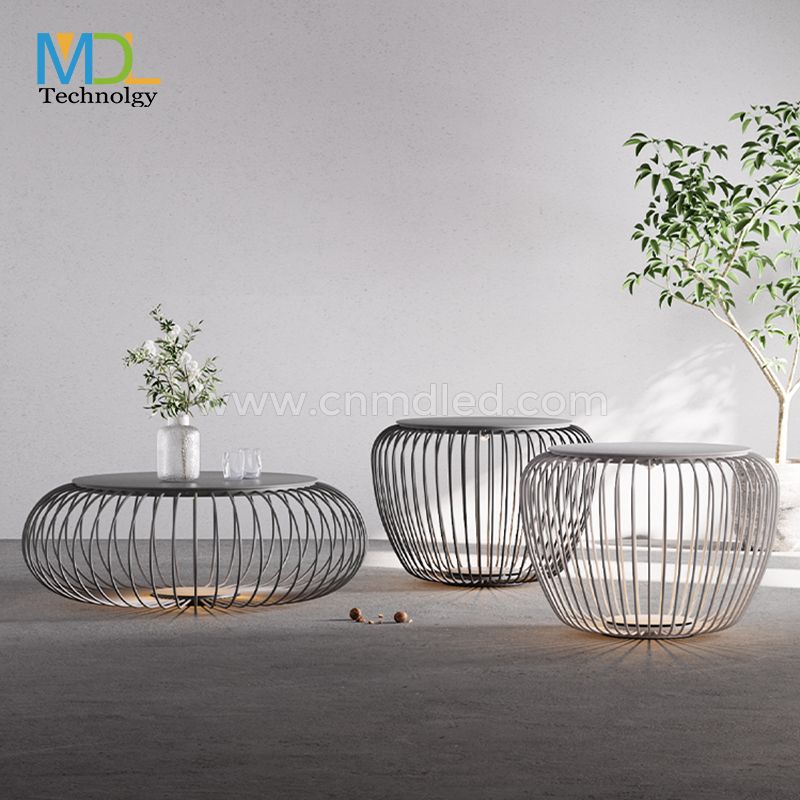 MDL LED Modern Outdoor Lanterns Floor Lamp Landscape Lighting Garden Lights for Lawn Balcony Model: MDL-BLL20