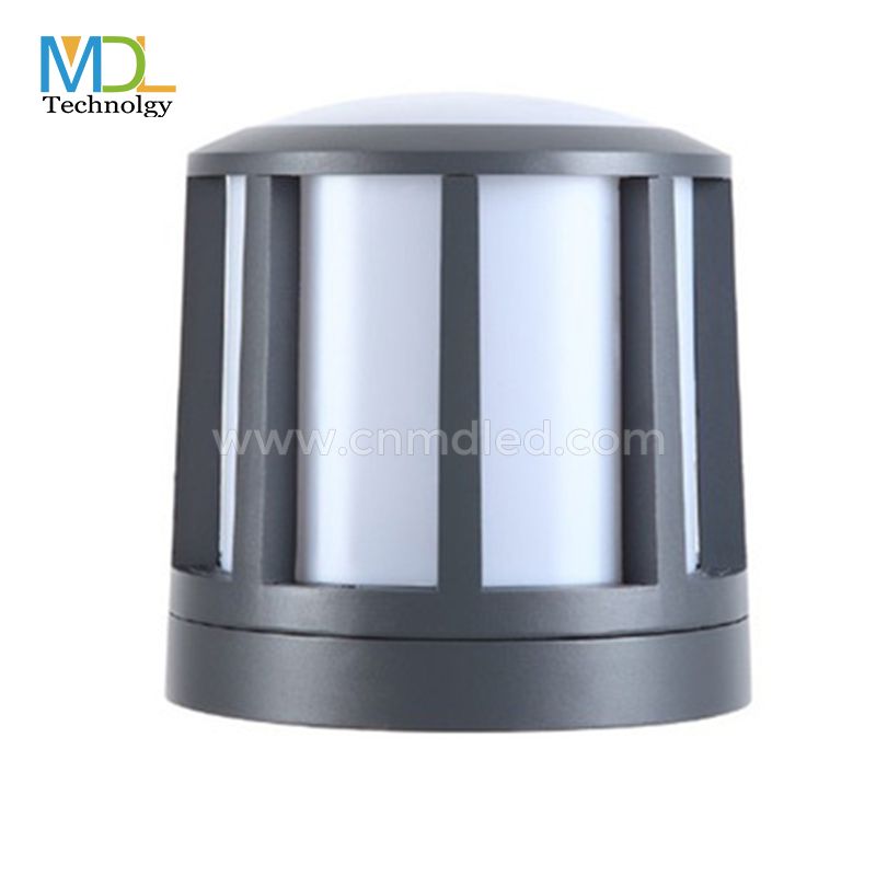 MDL 12W LED Outdoor Closed Top Gate Light Rainproof Bulkhead Modern Exterior Wall Light Model: MDL-BLL35